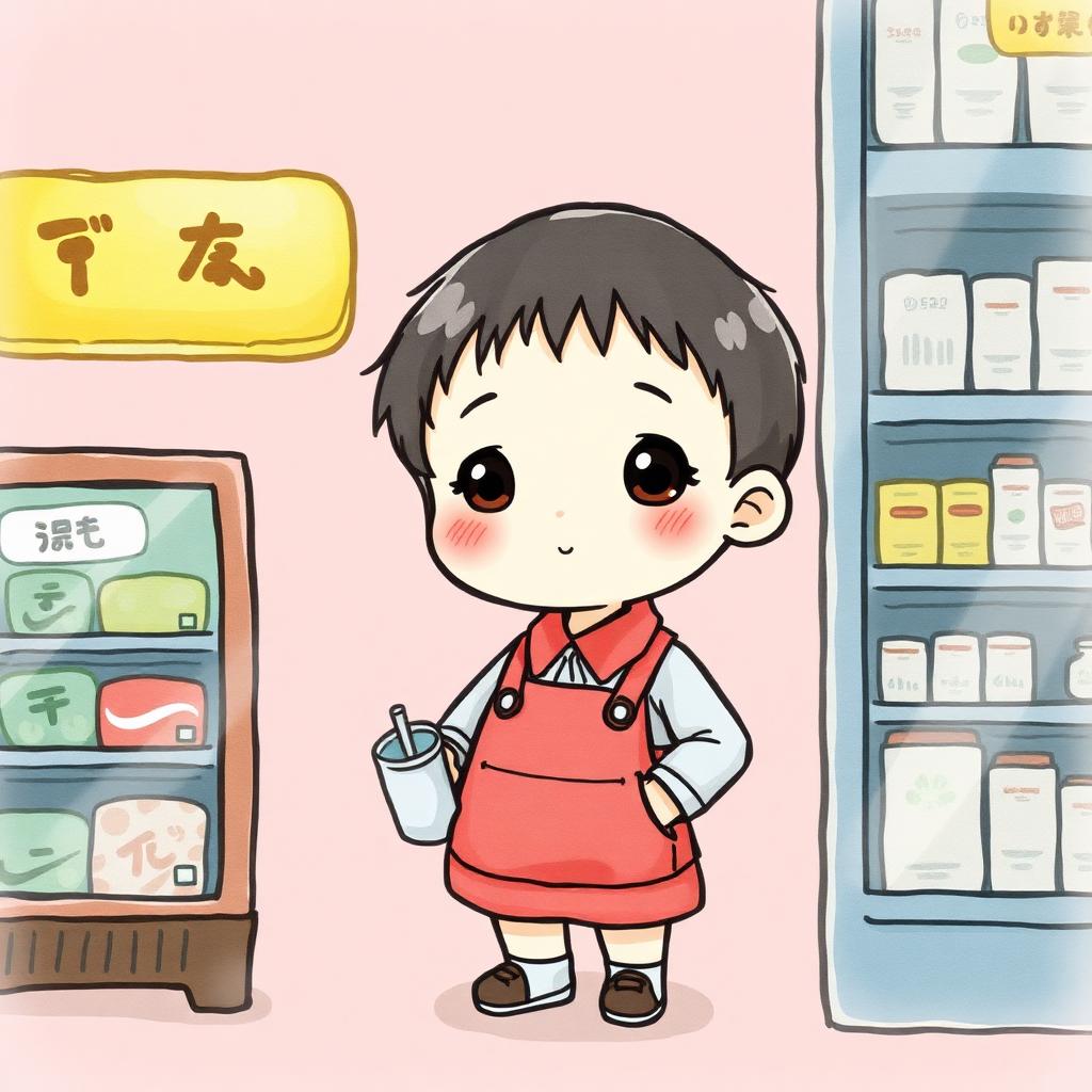 ちびっこ店員さん