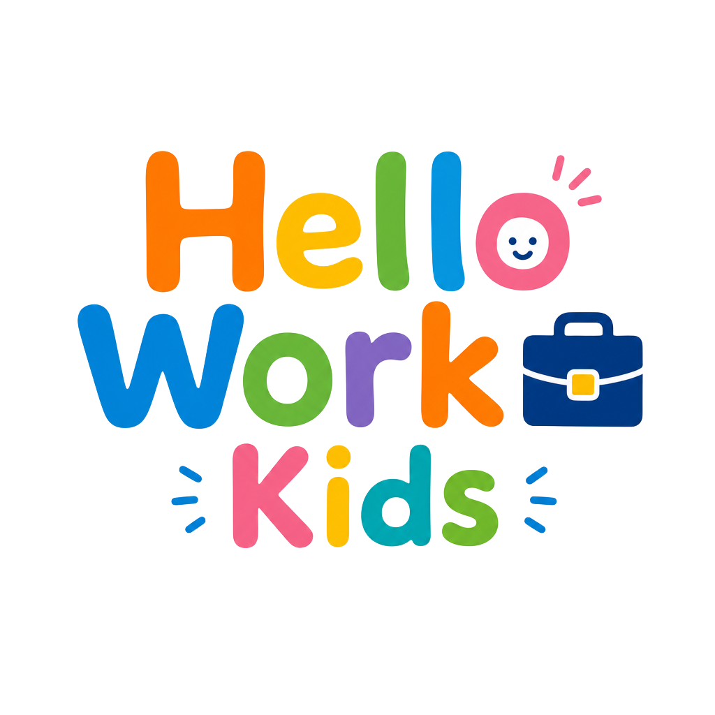 Hello Work Kids ロゴ